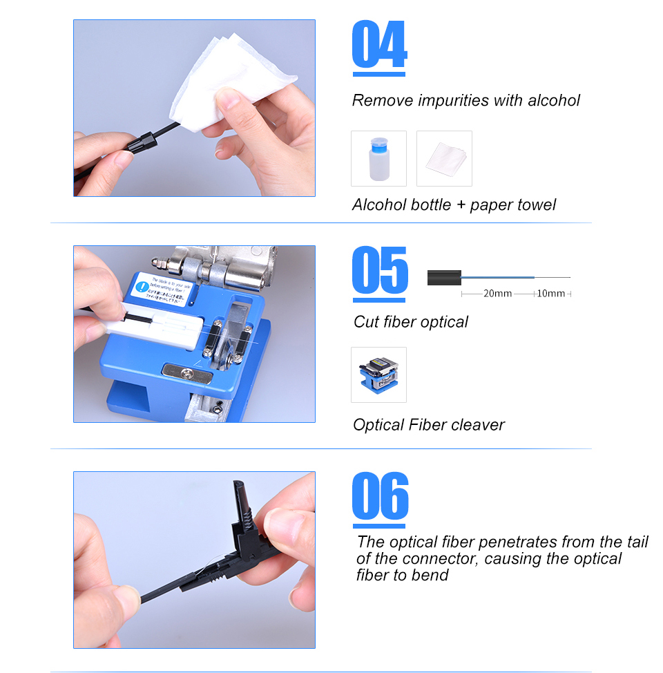 fast field connector assembly guide